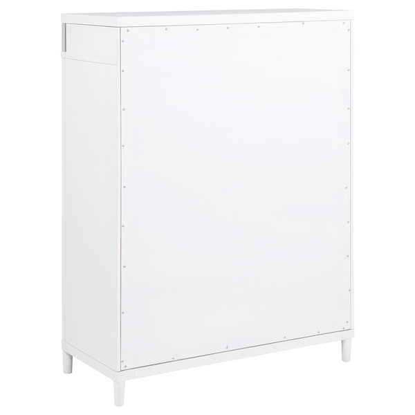 Coaster Gracemont 5-Drawer Bedroom Chest Of Drawers White