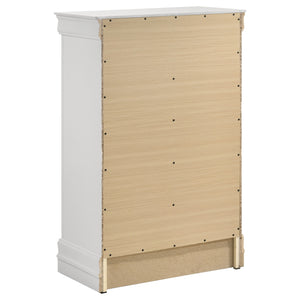 Coaster Louis Philippe 5-Drawer Bedroom Chest White