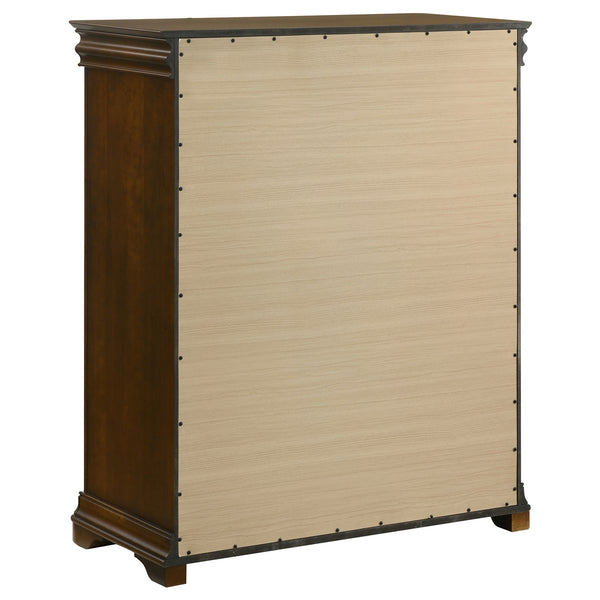 Coaster Garland 4-Drawer Bedroom Chest Of Drawers Brown Cherry