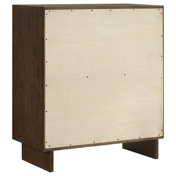 Coaster Glenwood 4-Drawer Chest Of Drawers Warm Brown