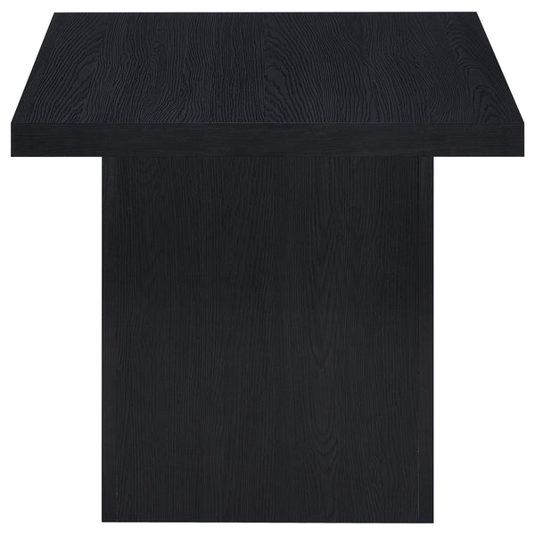 Coaster Max 2-Piece Rectangular Coffee & End Table Set Black