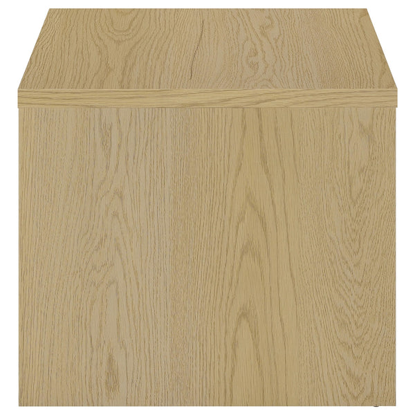 Coaster Canoga 3-Piece Lift Top Cocktail Coffee Table Set Light Oak