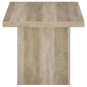 Coaster Devar 3-Piece Square Coffee End Table Set Distressed Pine