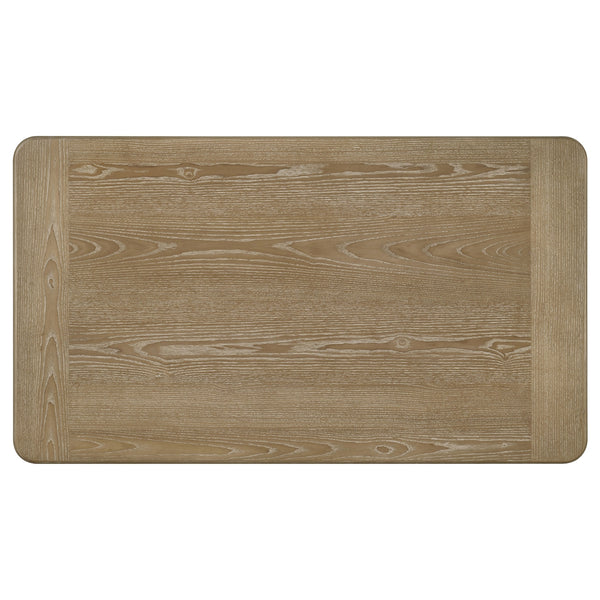 Coaster Adina Rectangular Wood Coffee Table Distressed Light Brown