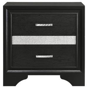 Coaster Miranda 4-Piece Twin Bedroom Set Black