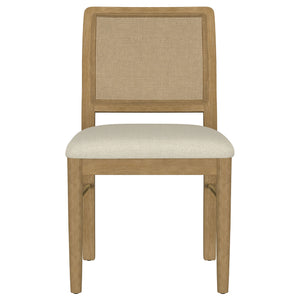 Coaster Arini 5-Piece Round Dining Room Table Set Sand Wash
