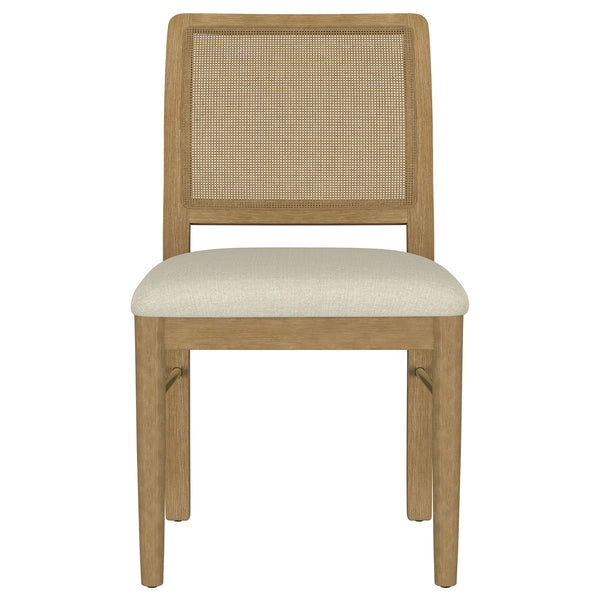 Coaster Arini 5-Piece Round Dining Room Table Set Sand Wash