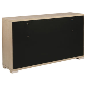 Coaster Ladera 6-Drawer Bedroom Dresser Light Elm