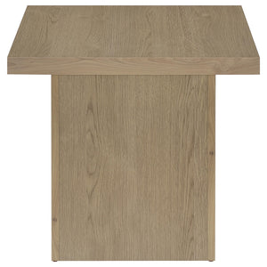 Coaster Devar Square Engineered Wood Side End Table Latte
