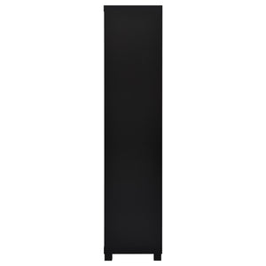 Coaster Jupiter 3-Piece Entertainment Center 79-Inch Tv Stand Black