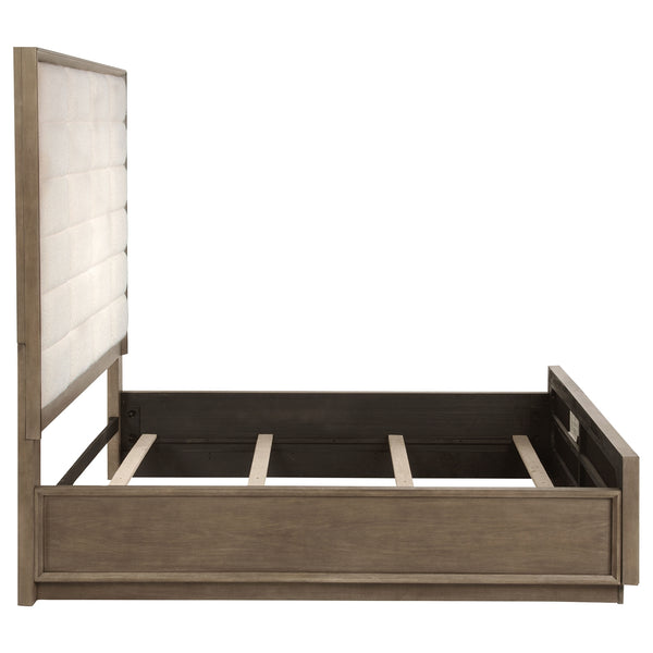 Coaster Durango 80-Inch Queen Panel Bed Taupe Oak