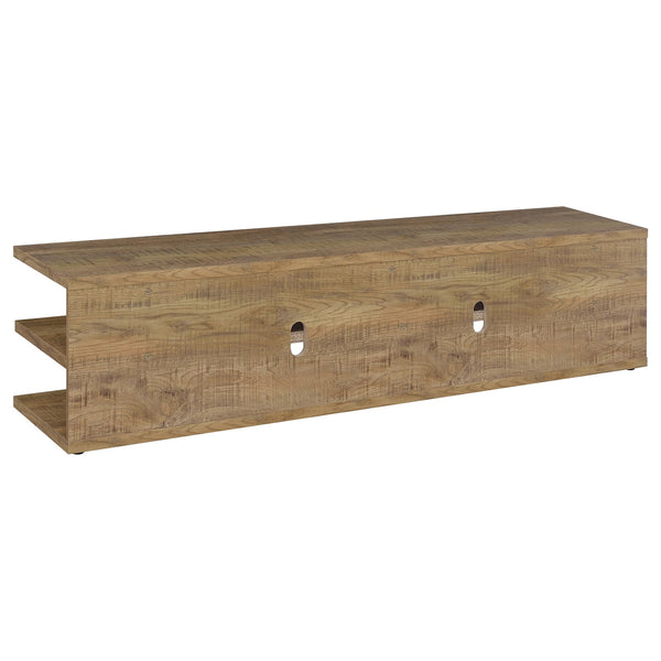 Coaster Cartmill 78-Inch 2-Tier Tv Stand Media Console Mango