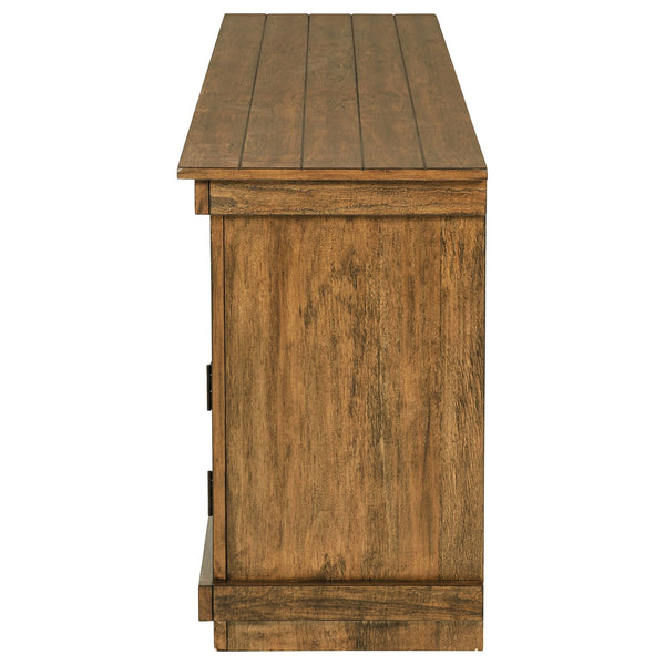Coaster Payne 70-Inch Tv Stand Media Console Distressed Brown