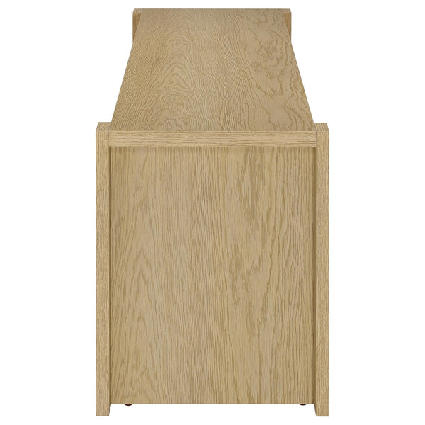 Coaster Laurelton 60-Inch 2-Door Tv Stand Media Console Light Oak