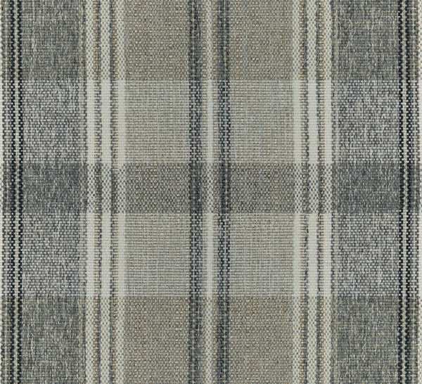 Craftmaster Essentials Gracious Traditional Plaid Accent Armchair with Nailhead Trim