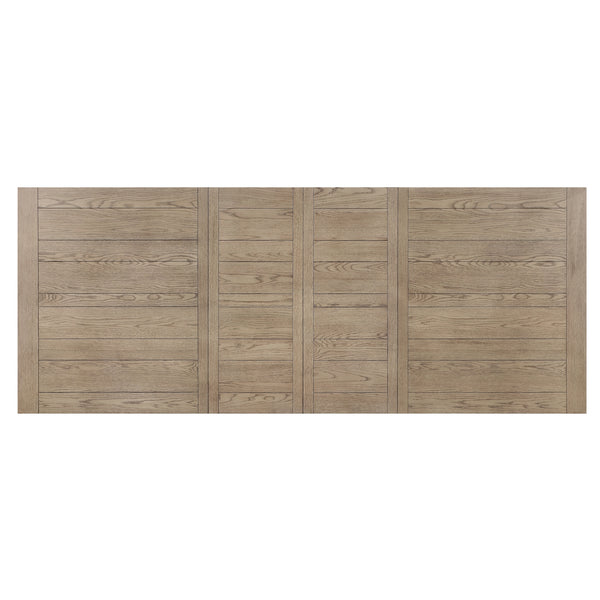 Steve Silver Napa 108-Inch Counter-Height Table With 8-Inch Leaves In Weathered Sand