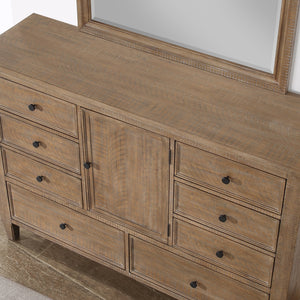 Steve Silver Riverdale Driftwood Dresser & Mirror Set