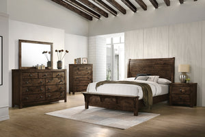 New Classic Blue Ridge Nightstand in Rustic Gray