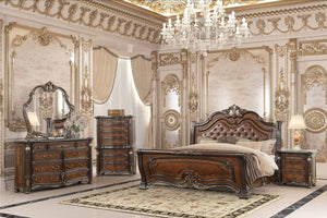 New Classic Bella Notte Chest in Mahogany Brown