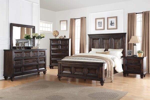 New Classic Sevilla Nightstand in Walnut
