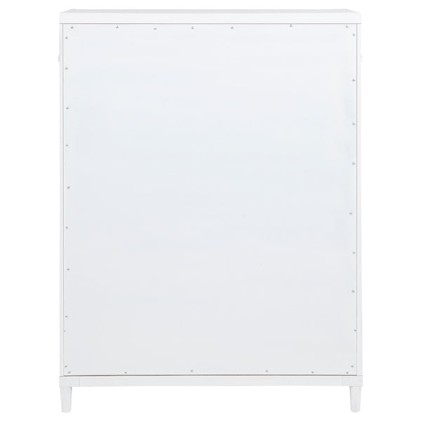 Coaster Gracemont 5-Drawer Bedroom Chest Of Drawers White