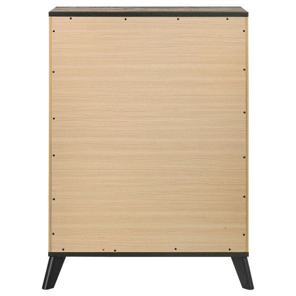 Coaster Kaywood 4-Drawer Bedroom Chest Of Drawers Natural Pine
