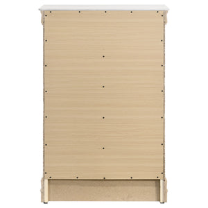 Coaster Louis Philippe 5-Drawer Bedroom Chest White