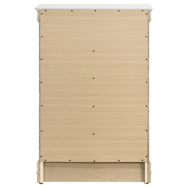 Coaster Louis Philippe 5-Drawer Bedroom Chest White