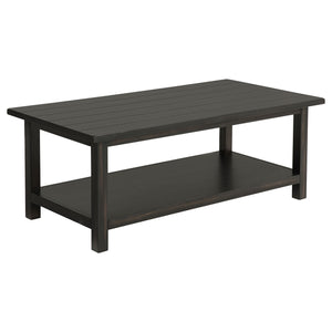 Coaster Payne 2-Piece Coffee & End Table Set Distressed Java