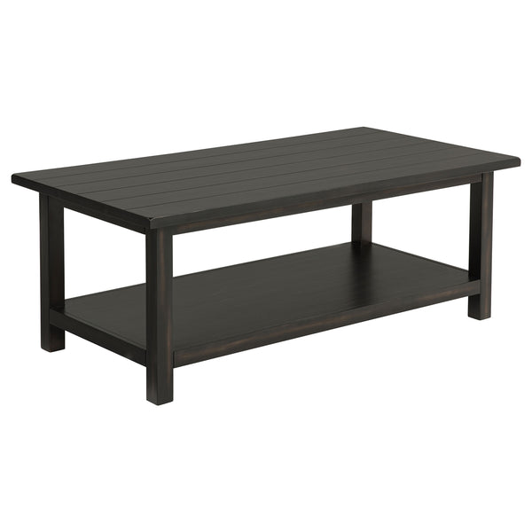 Coaster Payne 2-Piece Coffee & End Table Set Distressed Java