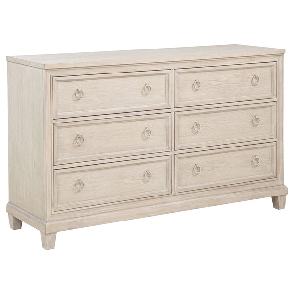 Coaster Pembroke 4-Piece California King Bedroom Set Washed Oak