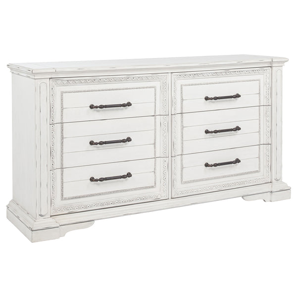 Coaster Mckinney 4-Piece California King Bedroom Set Vintage White