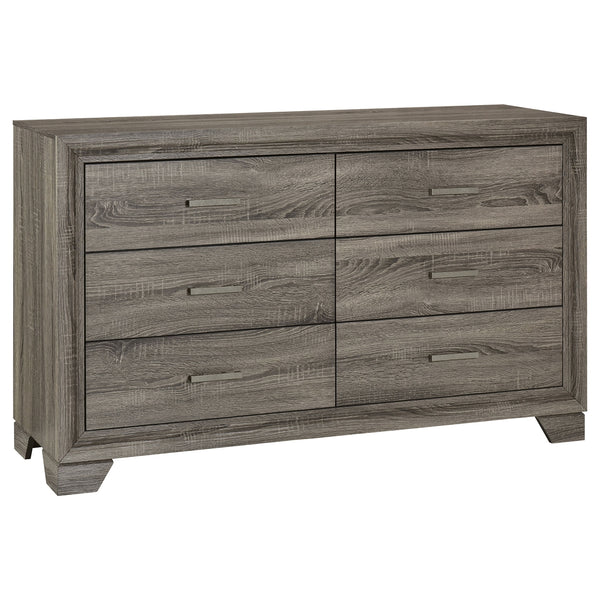 Coaster Wright 5-Piece California King Bedroom Set Brown Oak