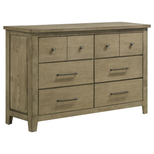 Coaster Hazlewood 4-Piece King Bedroom Set Vineyard Oak