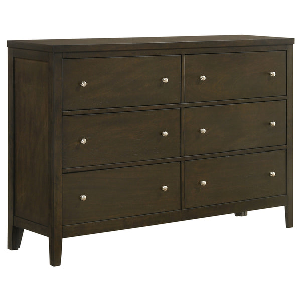 Coaster Wilkes 4-Piece King Bedroom Set Dark Cocoa