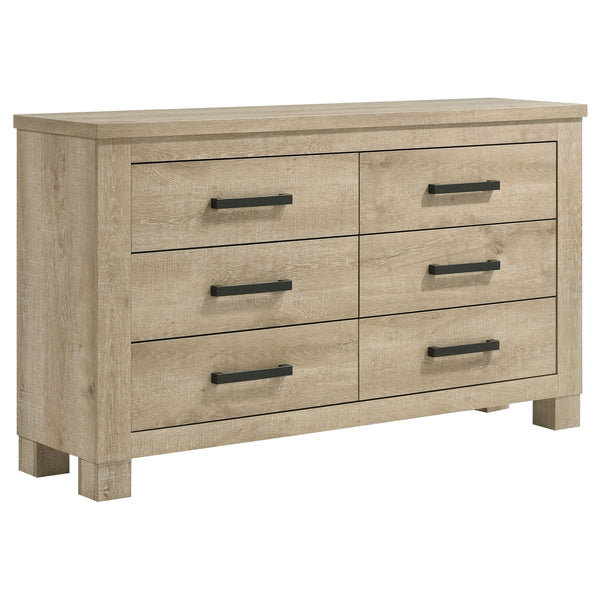 Coaster Oakglen 5-Piece Queen Bedroom Set Weathered Oak