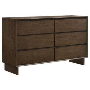 Coaster Glenwood 4-Piece Queen Bedroom Set Warm Brown