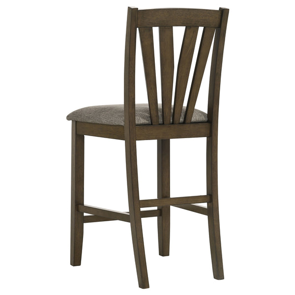 Coaster Canfield Counter Height Dining Side Chair Brown
