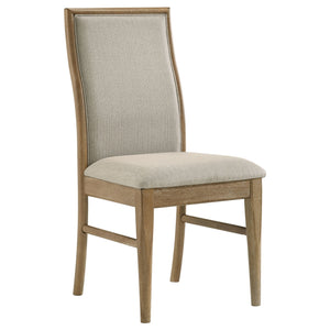 Coaster Adina 8-Piece Extension Dining Set Distressed Light Brown