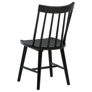 Coaster Middleton 7-Piece Extension Leaf Dining Set Brown & Black