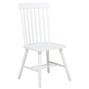 Coaster Andrews 7-Piece Rectangular Dining Set Light Ash & White