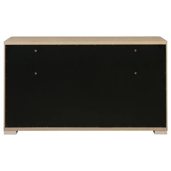 Coaster Ladera 6-Drawer Bedroom Dresser Light Elm