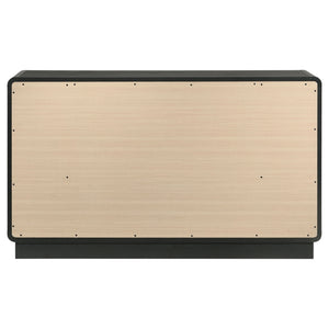Coaster Cavelle 6-Drawer Dresser Cabinet Black
