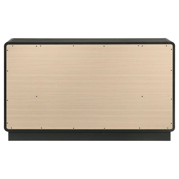 Coaster Cavelle 6-Drawer Dresser Cabinet Black