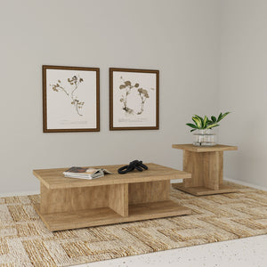 Coaster Cortona Square Engineered Wood End Side Table Mango