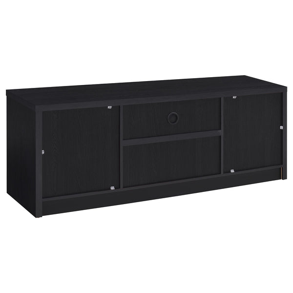 Coaster Winfield 3-Piece Entertainment Center 60-Inch Tv Stand Black