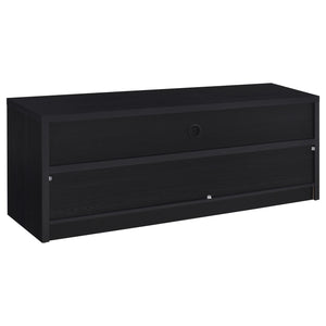 Coaster Rutland 59-Inch 3-Drawer Tv Stand Media Console Black