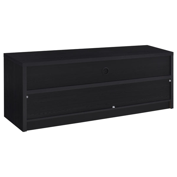 Coaster Rutland 59-Inch 3-Drawer Tv Stand Media Console Black