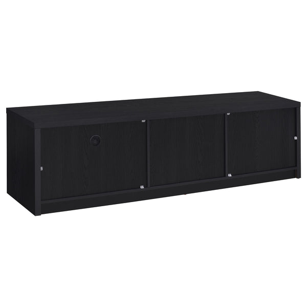 Coaster Murray 70-Inch 2-Door Tv Stand Media Console Black