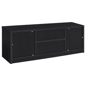 Coaster Winfield 60-Inch 2-Door Tv Stand Media Console Black